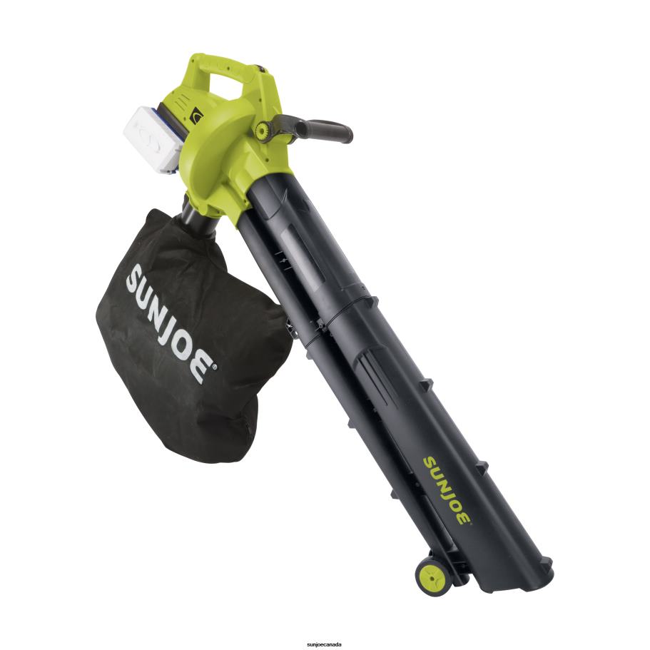 Tools | Sun Joe 48-Volt* IONMAX Cordless Leaf Blower Vacuum Mulcher Kit | 163-MPH | 391-CFM | W/ 2 x 5.0-Ah Batteries + Dual Port Charger X862F221