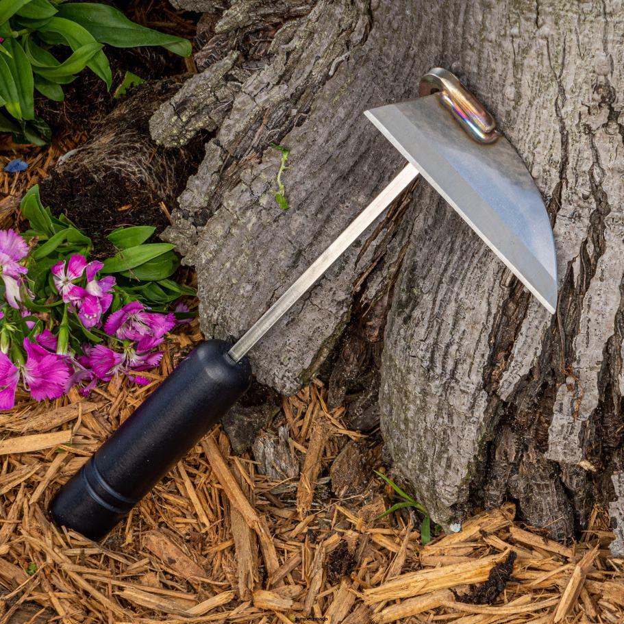 Tools | Sun Joe NISAKU NJP100 NEJIRIGAMA Original Japanese Stainless Steel Sickle Hoe, 4-Inch Blade X862F648