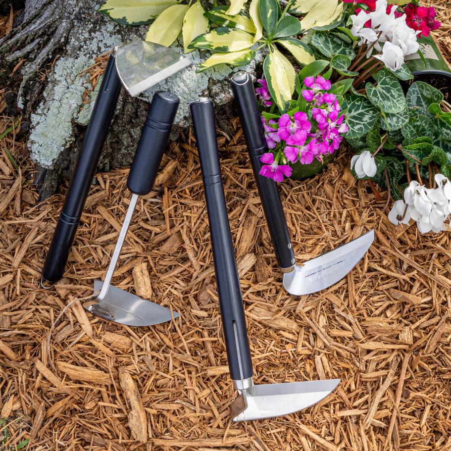 Tools | Sun Joe NISAKU NJP110 KUSAKAKI Japanese Stainless Steel Handheld Garden Hoe, 4.75-Inch Blade X862F652
