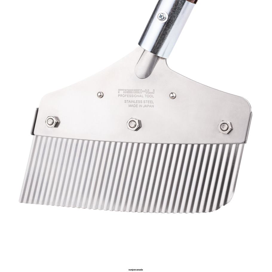 Tools | Sun Joe NISAKU NJP2520 ZASSOU BURUSH OBAKE Stainless Steel Weed Sweeper, 7.25-Inch Blade X862F643