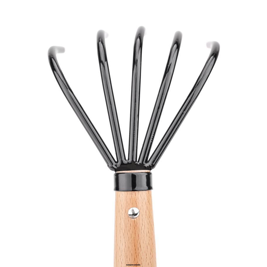 Tools | Sun Joe NISAKU NJP555 KUMADE GOHONDUME Japanese Steel Garden Claw Rake and Cultivator X862F642