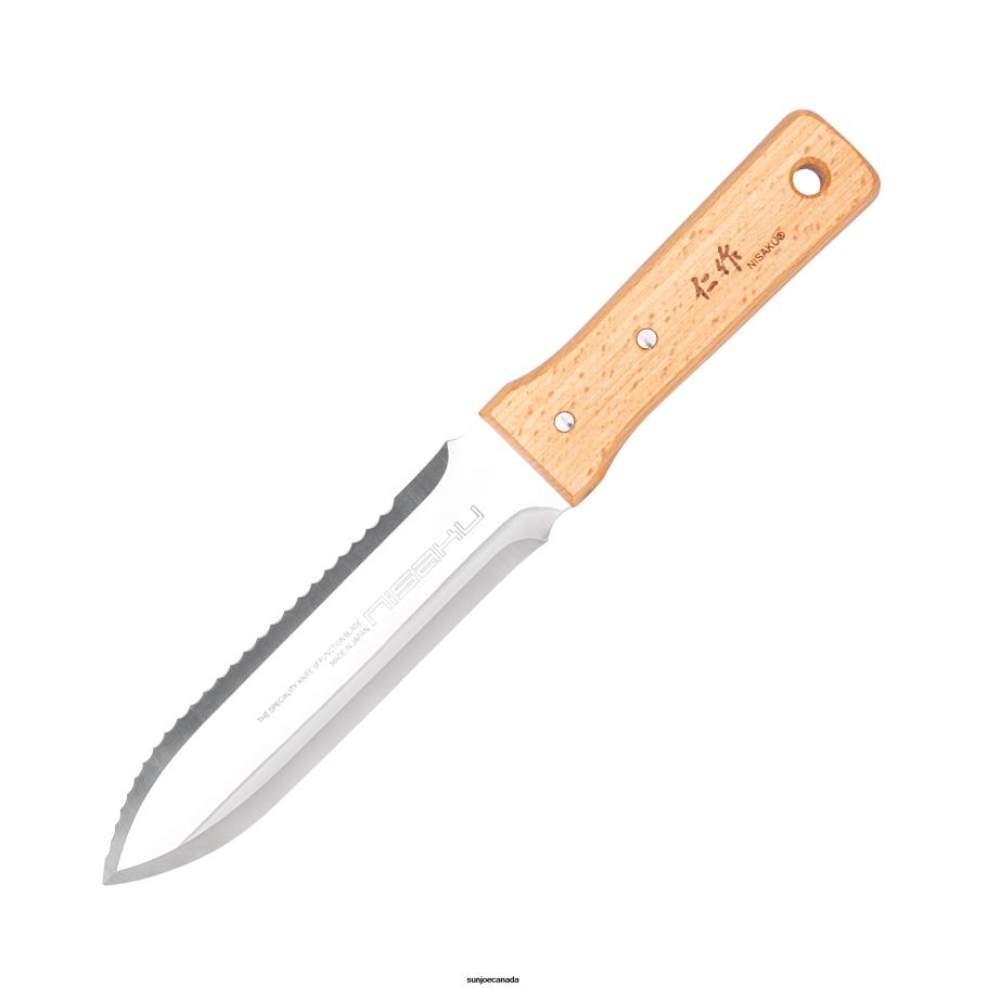Tools | Sun Joe Nisaku The Original Japanese Stainless Steel Weeding Knife | 2-Pack | 7.25-Inch Blade | HORI HORI NAMIBAGATA X862F941