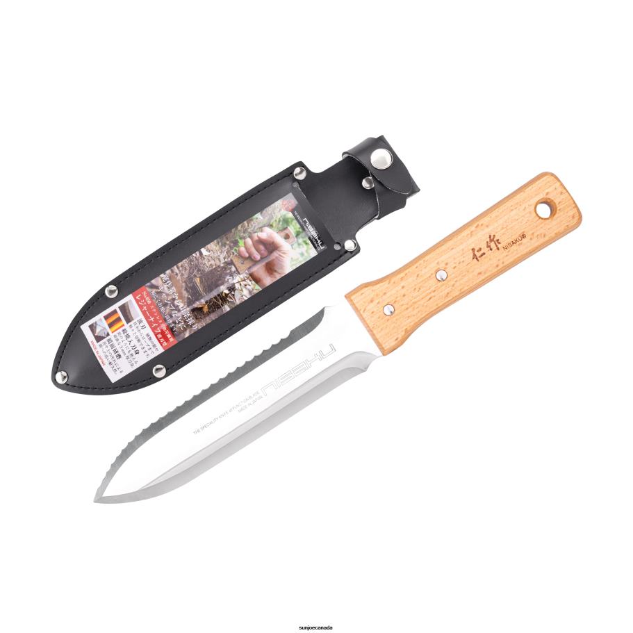 Tools | Sun Joe Nisaku The Original Japanese Stainless Steel Weeding Knife | 2-Pack | 7.25-Inch Blade | HORI HORI NAMIBAGATA X862F941