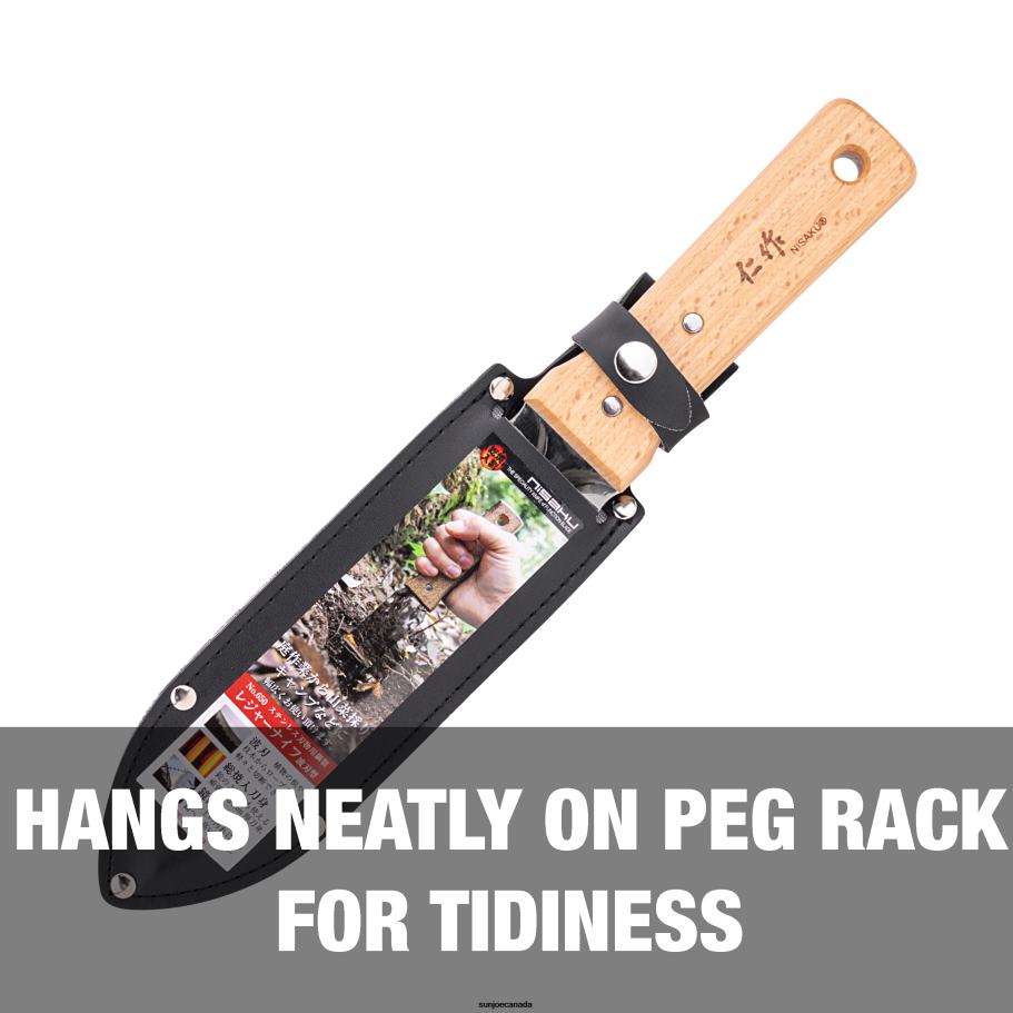 Tools | Sun Joe Nisaku The Original Japanese Stainless Steel Weeding Knife | 2-Pack | 7.25-Inch Blade | HORI HORI NAMIBAGATA X862F941