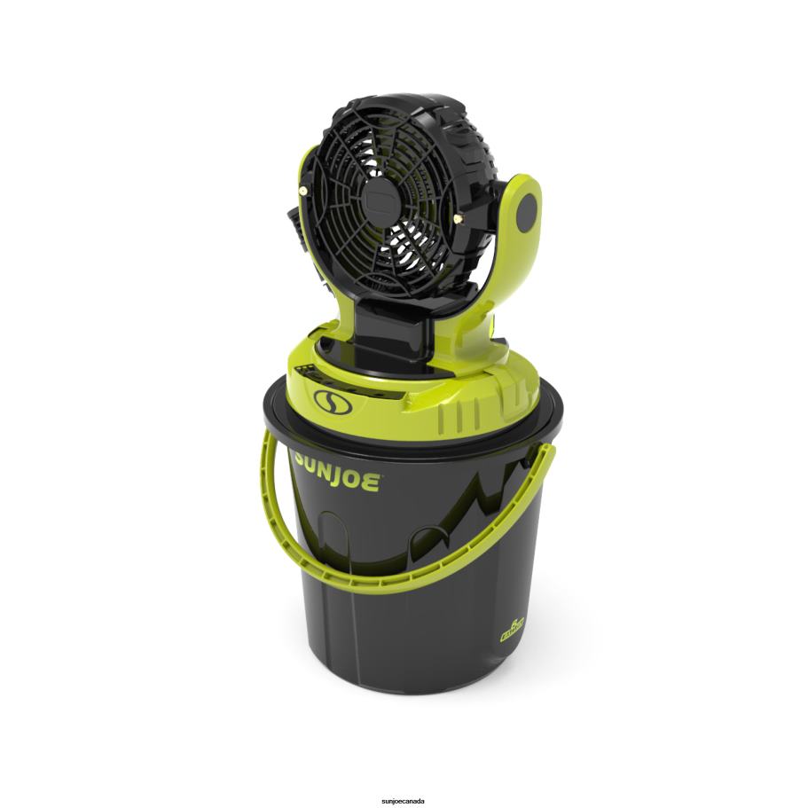 Tools | Sun Joe 24V-MSTFAN-LTE 24-Volt* IONMAX Cordless Indoor/Outdoor Misting Fan Kit W/ 6-Gallon Portable Bucket | 60 Sq. Ft. Coverage | W/ 2.0-Ah Battery + Charger X862F189
