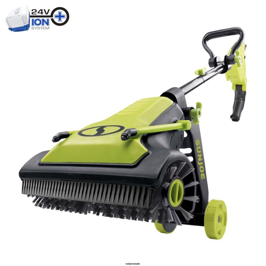 Tools | Sun Joe 24V-PSC-CT 24-Volt IONMAX Cordless Patio Cleaner Kit | Nylon Bristle Brushes | Dual Spray Nozzle | Tool Only X862F736
