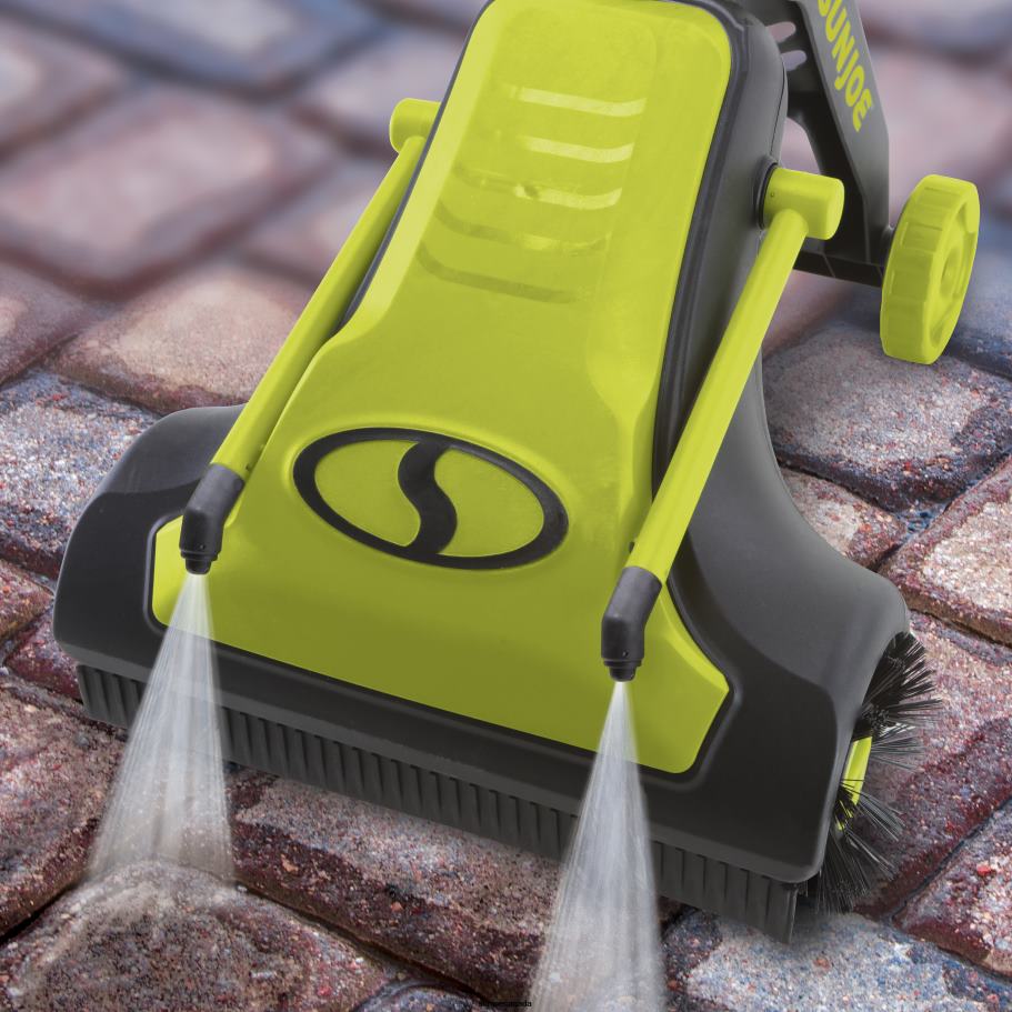 Tools | Sun Joe 24V-PSC-CT 24-Volt IONMAX Cordless Patio Cleaner Kit | Nylon Bristle Brushes | Dual Spray Nozzle | Tool Only X862F736