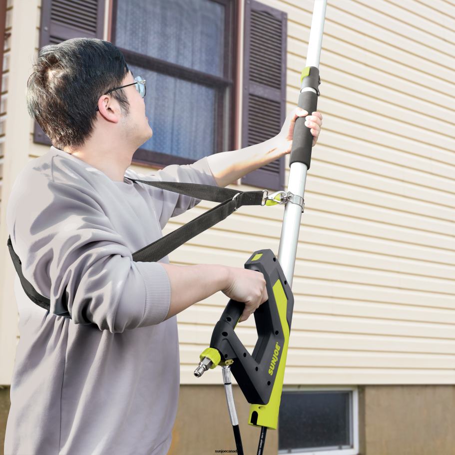 Tools | Sun Joe SPX-EPB1 Pressure Washer Sky Lance W/ 3-Piece Accessory Kit | 18-Ft Telescoping Pole | For Most SPX Series Pressure Washers Up To 4200 PSI X862F382