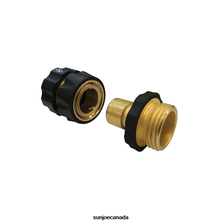 Tools | Sun Joe SPX-UQC3K Brass 3-Piece Universal Pressure Washer to Garden Hose Quick-Connect Kit X862F391