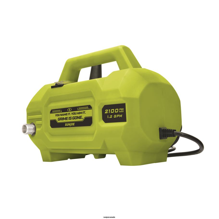 Tools | Sun Joe SPX2100HH-SJG Electric Handheld Pressure Washer W/ Foam Cannon and Nozzles | 13-Amp | Easy Carry Handle | Included Accessories X862F249