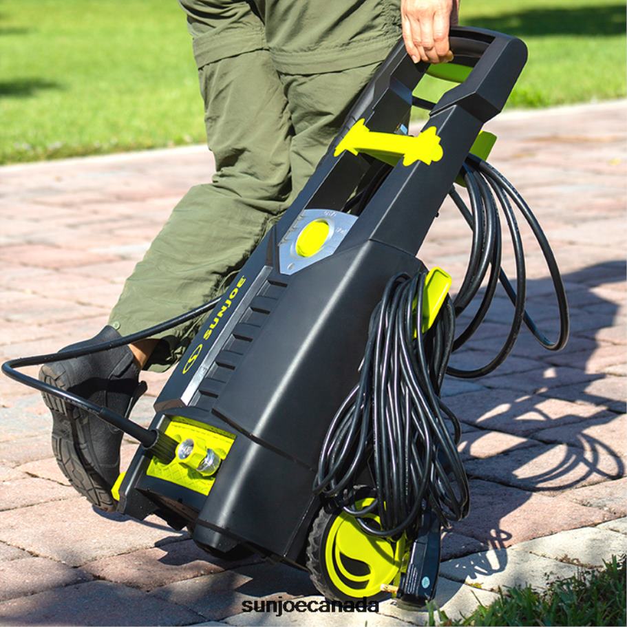 Tools | Sun Joe SPX2599-MAX Electric Pressure Washer | Included Turbo Nozzle and Utility Brush | Onboard Foam Cannon X862F418