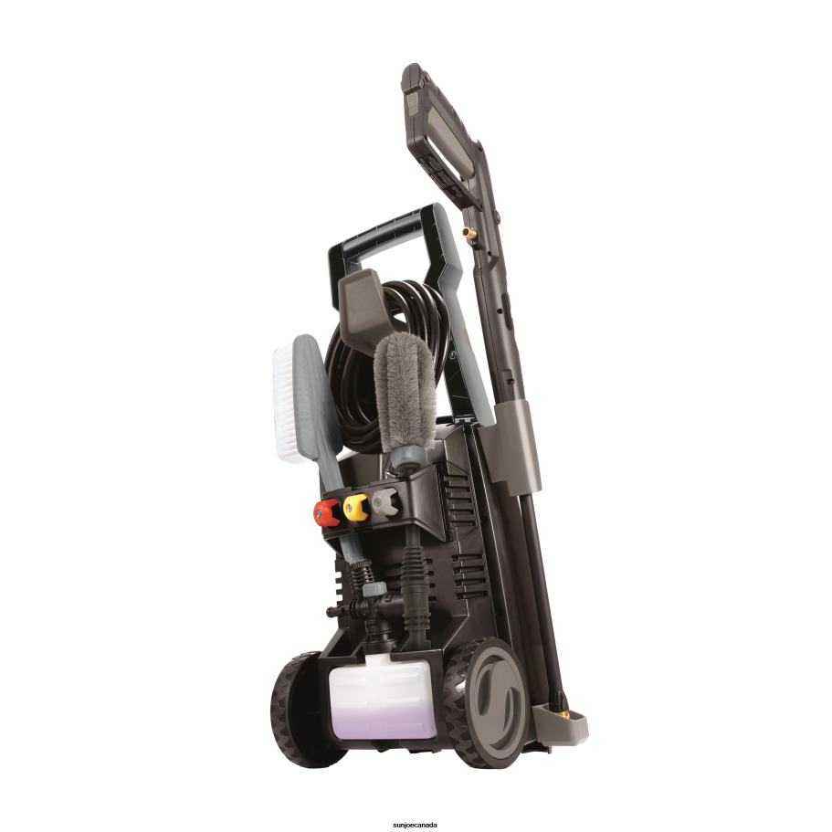 Tools | Sun Joe SPX2990-BLK Electric Pressure Washer W/ Accessories | 13-Amp | Included Utility Brush and Wheel/Rim Brush | Quick Connect Nozzles X862F416
