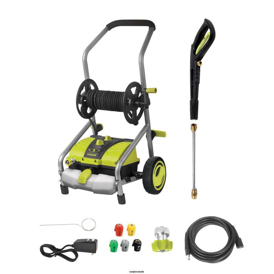 Tools | Sun Joe SPX4001 Electric Pressure Washer | 14.5-Amp | Pressure Select Technology | High Pressure Hose Reel X862F16