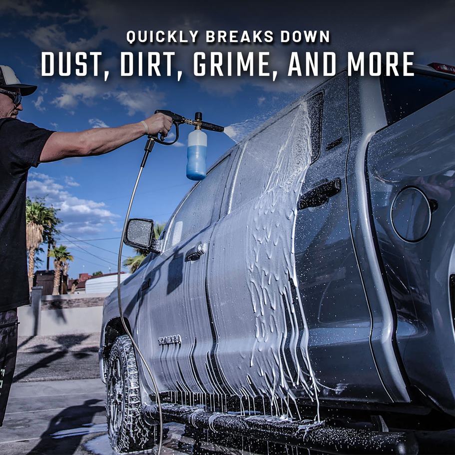 Tools | Sun Joe Slick Products SP1135 Pressure Washer Foam Cannon Bundle | w/ Wash & Wax Concentrate | Adjustable Dial | 1/4'' Quick-Connect X862F828