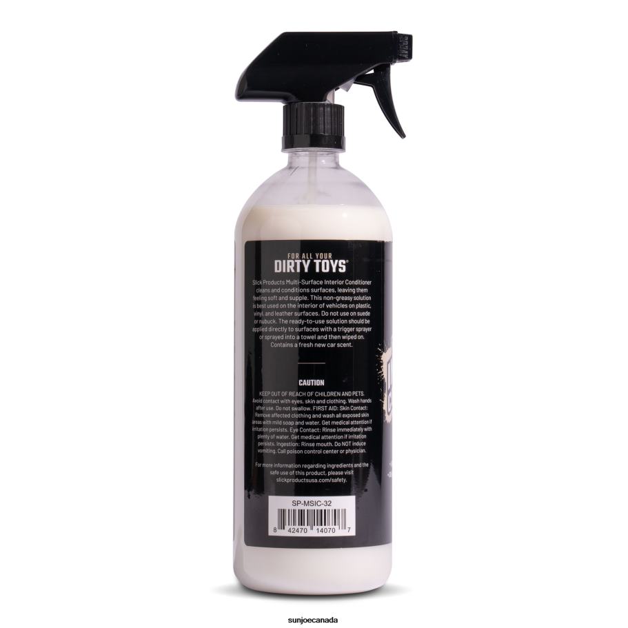 Tools | Sun Joe Slick Products SP-MSIC-32 Multi-Surface Interior Conditioner | 32 oz X862F253