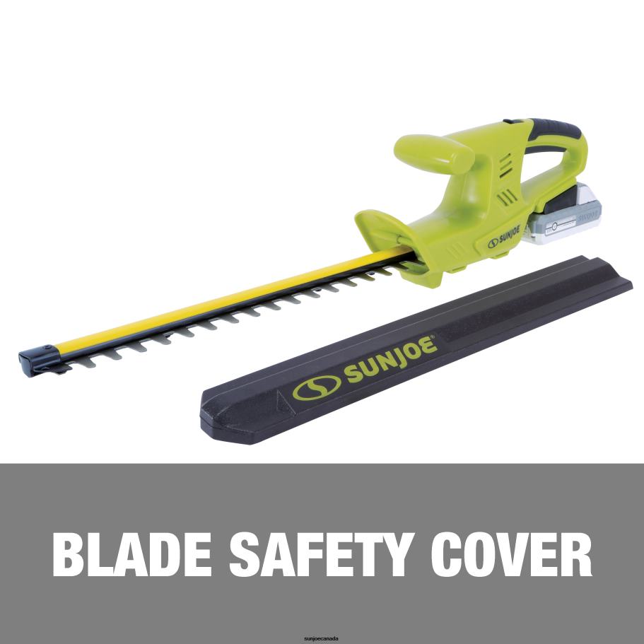 Tools | Sun Joe 24V-HT18-CT 24-Volt IONMAX Cordless Handheld Hedge Trimmer | 5/8'' | Tool Only X862F183