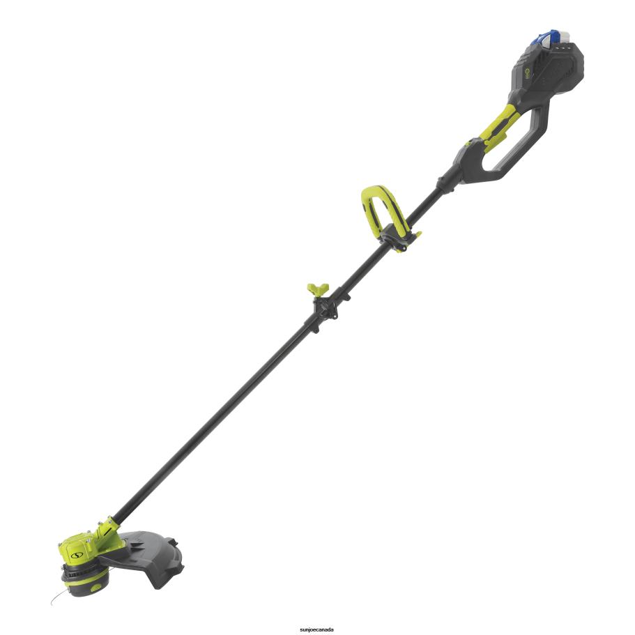 Tools | Sun Joe 24V-ST14B 24-Volt* IONMAX Cordless Dual-Line String Trimmer Kit | 14-inch | 2-Speed | Brushless Motor | W/ 4.0-Ah Battery + Quick Charger X862F196
