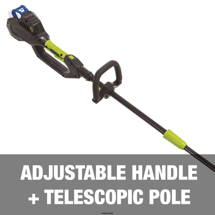 Tools | Sun Joe 24V-ST14 24-Volt* IONMAX Cordless String Trimmer Kit | 12-inch | Multi-Angle Head | W/ 4.0-Ah Battery + Charger X862F160