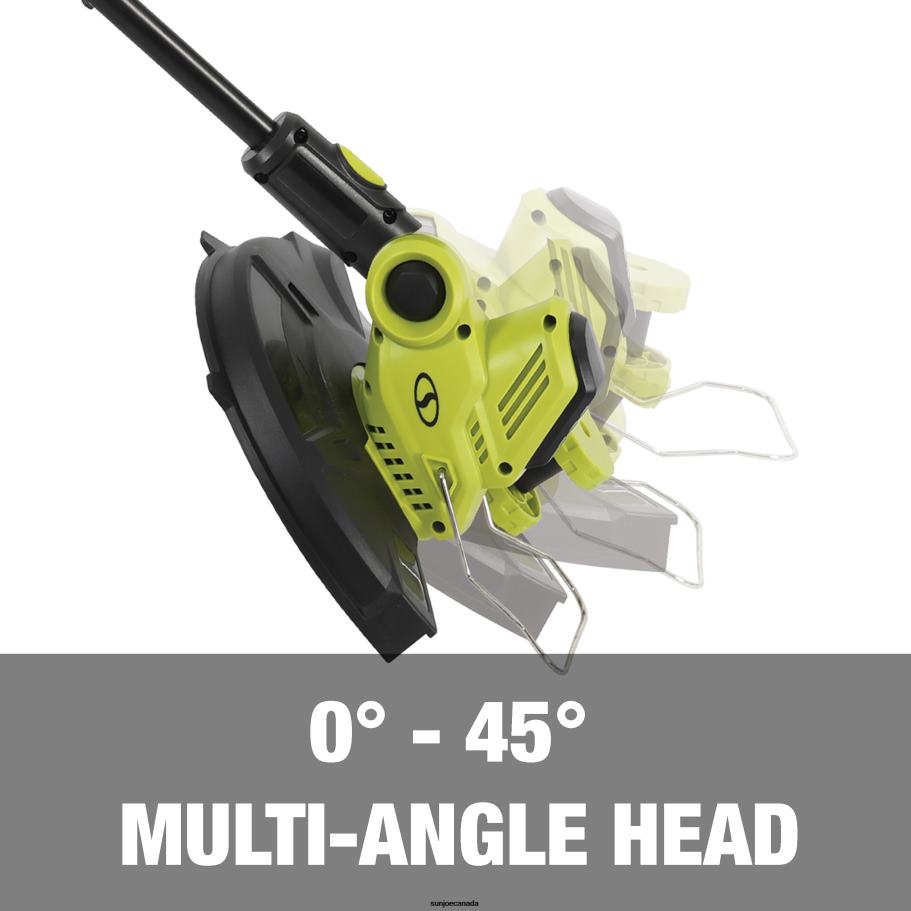 Tools | Sun Joe 24V-ST14 24-Volt* IONMAX Cordless String Trimmer Kit | 12-inch | Multi-Angle Head | W/ 4.0-Ah Battery + Charger X862F160