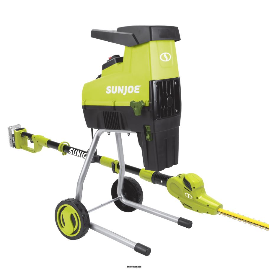 Tools | Sun Joe HEDGE-BDL Hedger/Chipper Bundle | W/ 24-Volt Hedger Kit and Electric Chipper/Shredder X862F230
