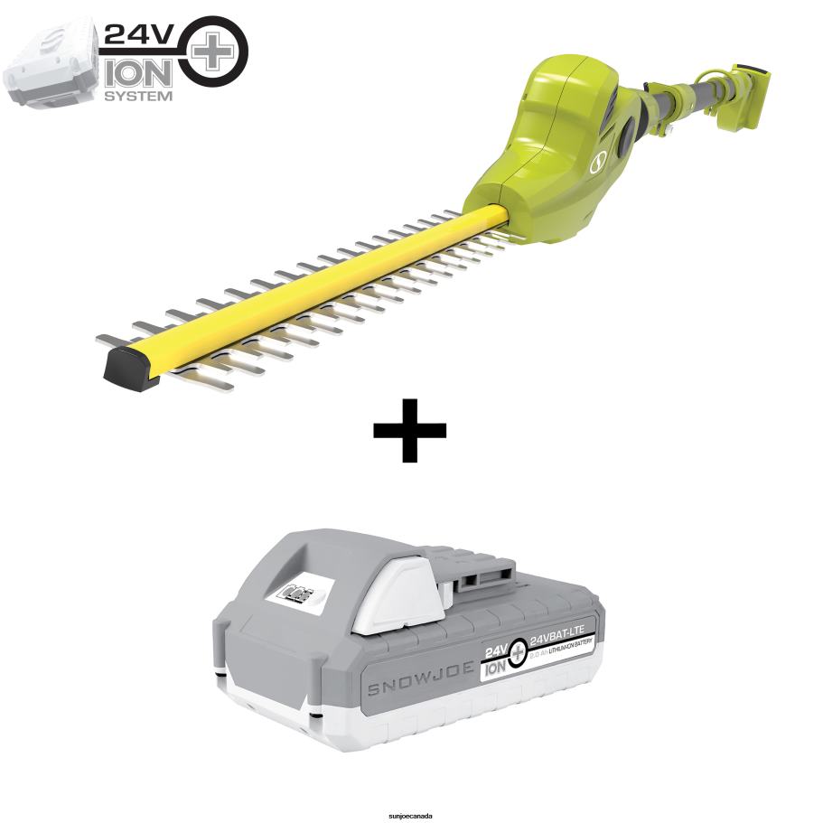 Tools | Sun Joe HEDGE-BDL Hedger/Chipper Bundle | W/ 24-Volt Hedger Kit and Electric Chipper/Shredder X862F230