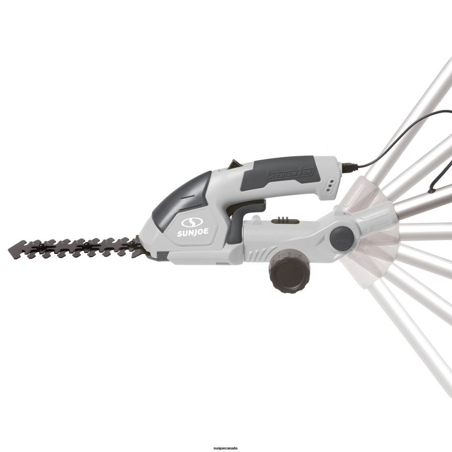 Tools | Sun Joe HJ605CC-GRY 2-in-1 Cordless Telescoping Grass Trimmer | 7.2 Volt (Grey) X862F287