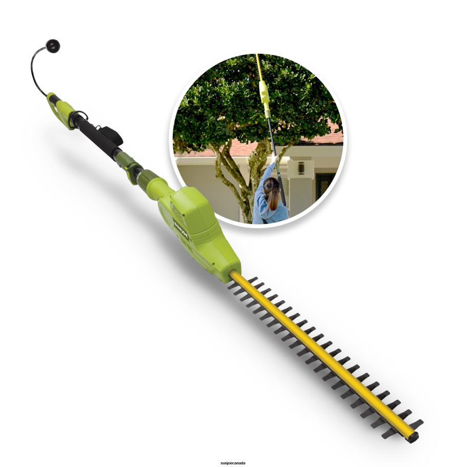 Tools | Sun Joe SJH902E Electric Telescoping Pole Hedge Trimmer | Multi-Angle Head | 21-Inch | 4-Amp X862F419