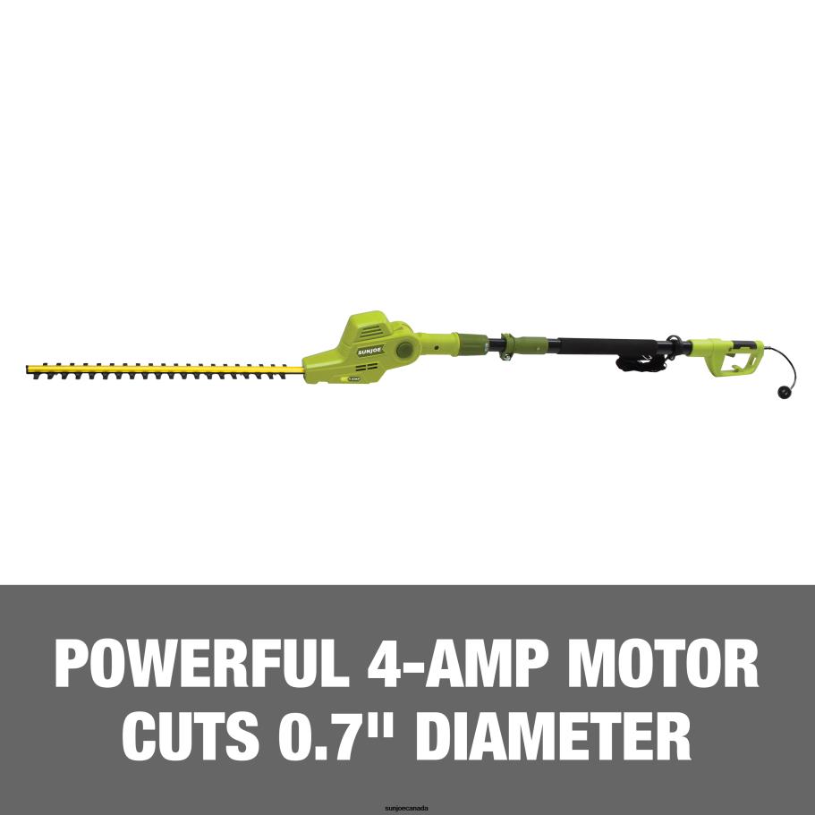 Tools | Sun Joe SJH902E Electric Telescoping Pole Hedge Trimmer | Multi-Angle Head | 21-Inch | 4-Amp X862F419