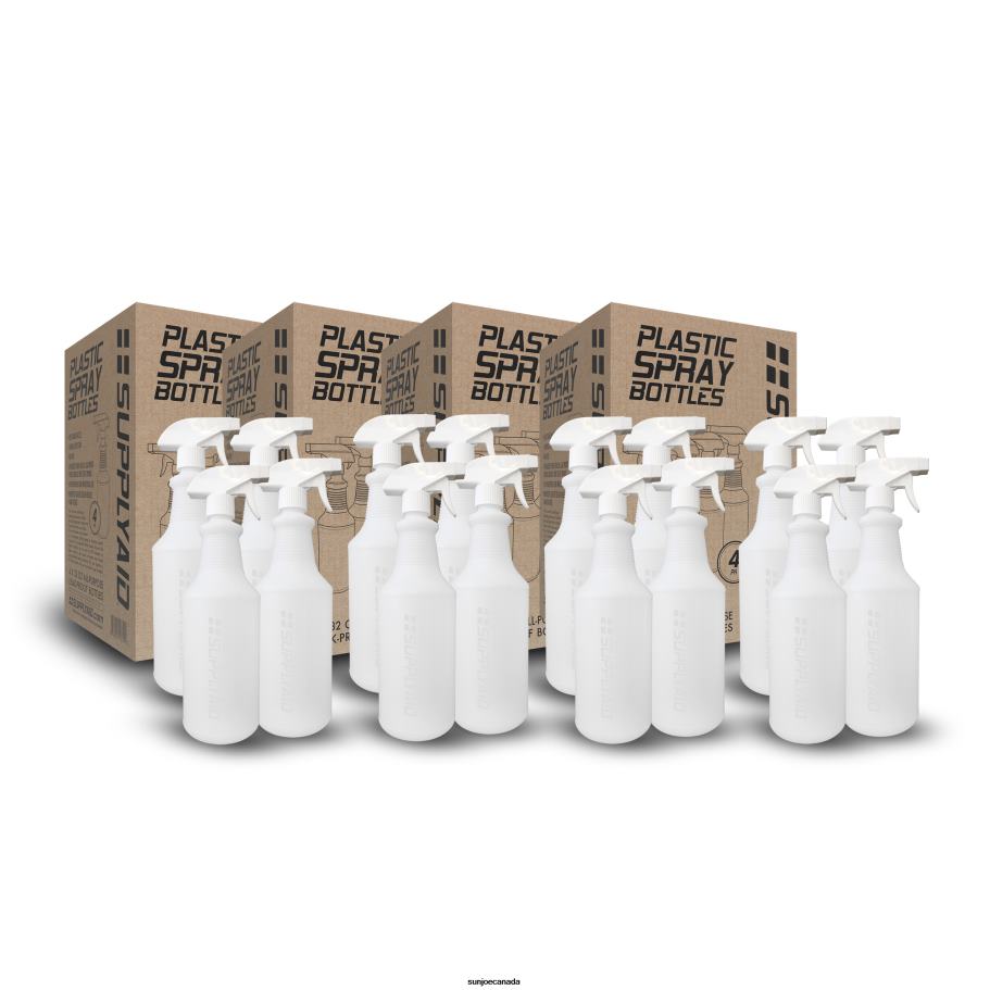 Tools | Sun Joe SupplyAID Multi-Purpose Heavy-Duty Leak-Proof Spray Bottle Bundle | 16-Pack | 32-oz. X862F866