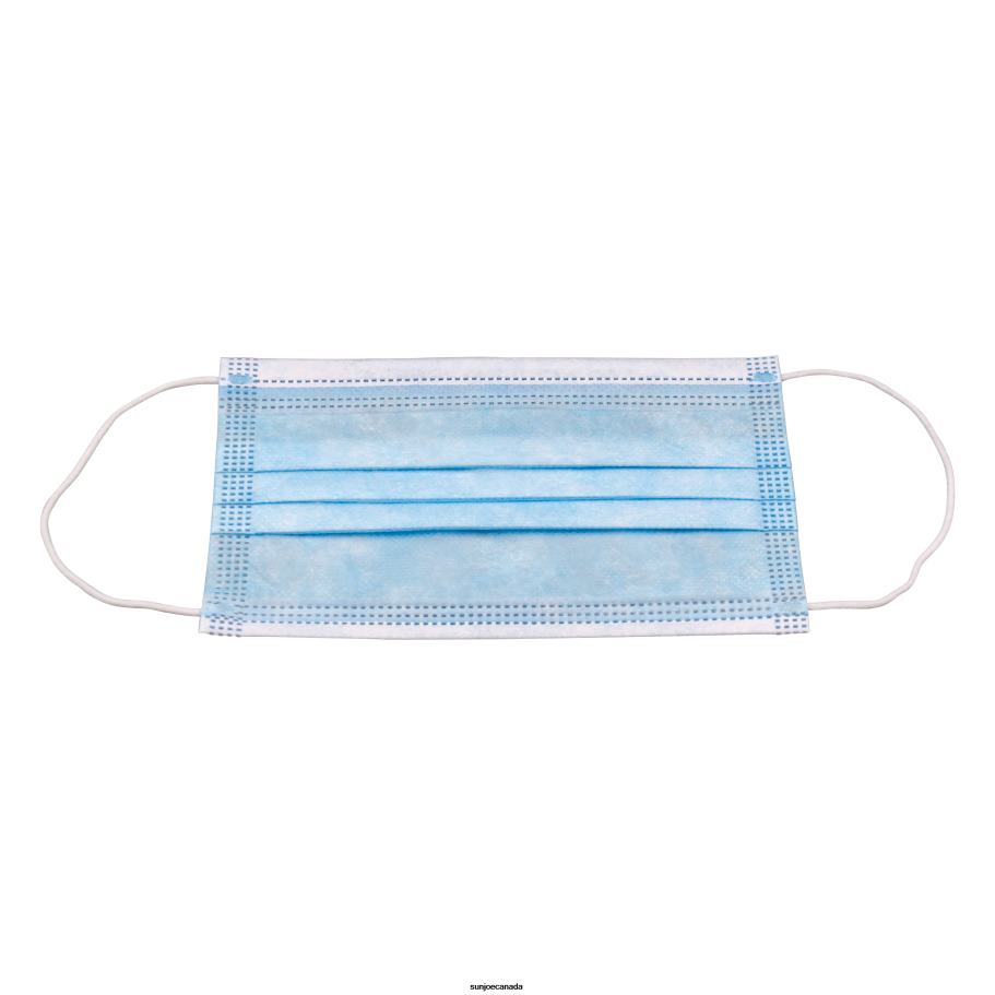 Tools | Sun Joe SupplyAID RRS-DFM-50PK Disposable Face Masks | 50 Count | 3-Layer X862F509