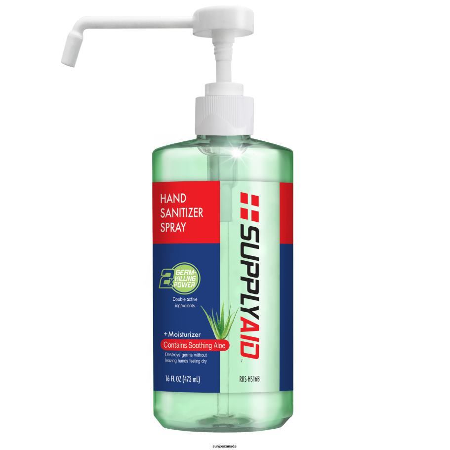 Tools | Sun Joe SupplyAID RRS-HS16B Dual Action Hand Sanitizer Spray w/ Soothing Aloe | 16-Oz X862F867