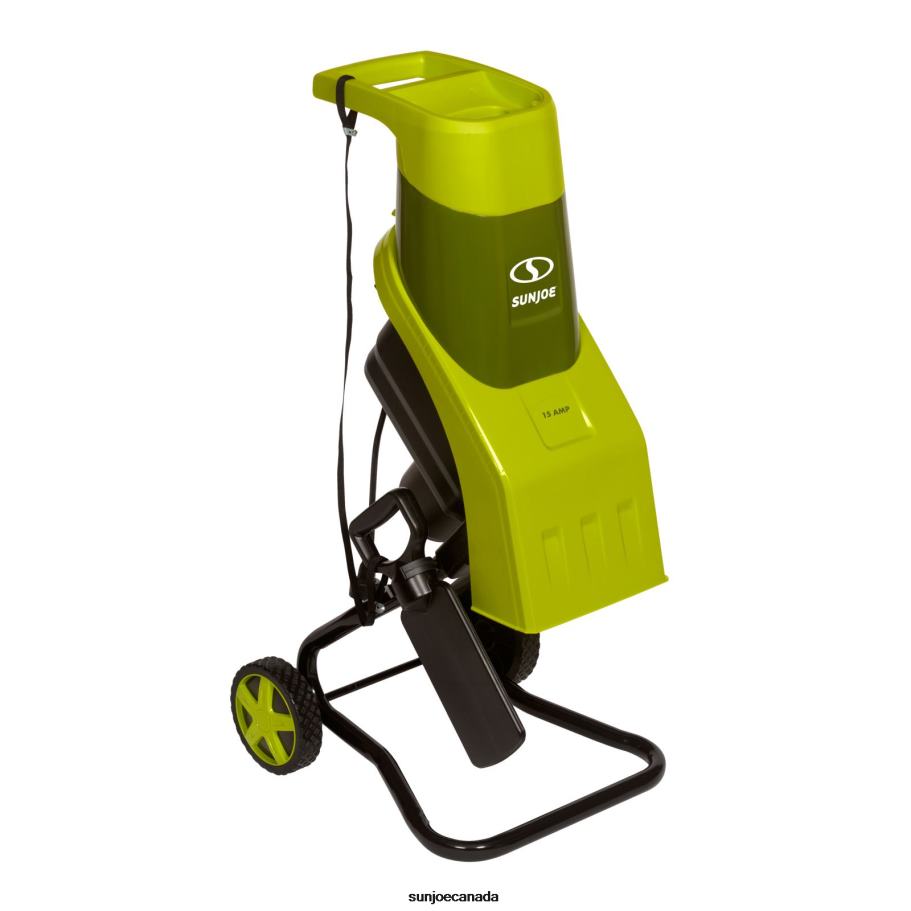 Tools | Sun Joe CJ602E Electric Wood Chipper | 17:1 Reduction | 15-Amp | 1.57-inch Max Cutting Diameter X862F244