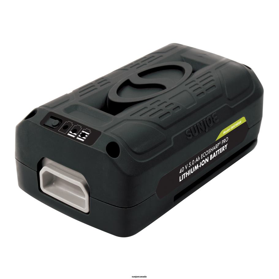 Tools | Sun Joe Snow Joe + CERTIFIED AUTHENTIC iONMAX iBAT40XR EcoSharp Pro Lithium-Ion Battery | 40 Volt | 5.0 Ah X862F214