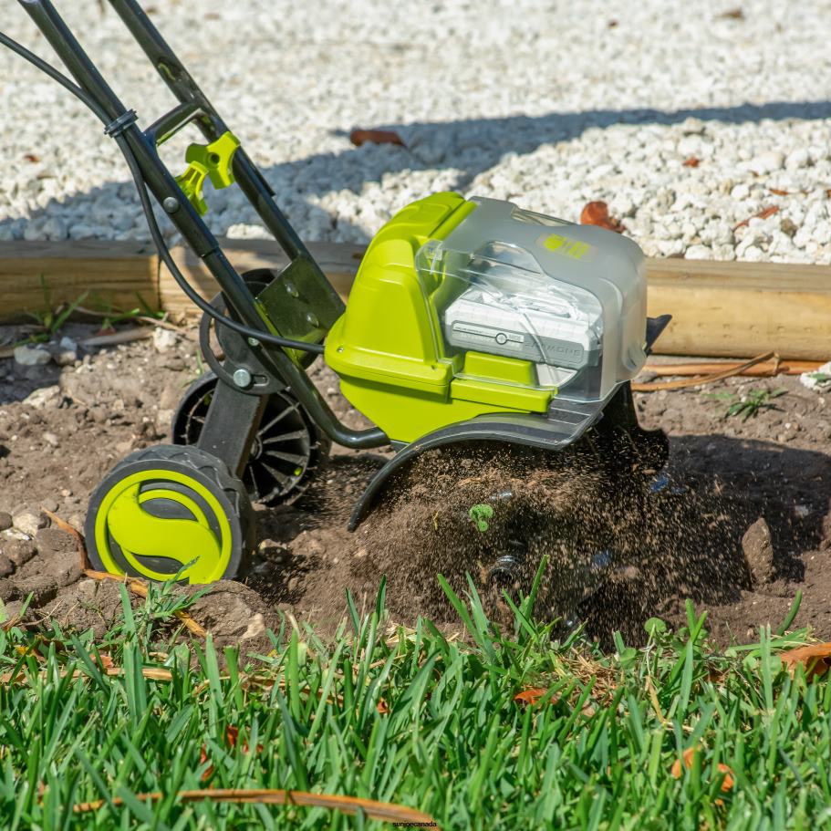 Tools | Sun Joe 24V-X2-TLR14-CT 48-Volt IONMAX Cordless Garden Tiller/Cultivator | Tool Only X862F762