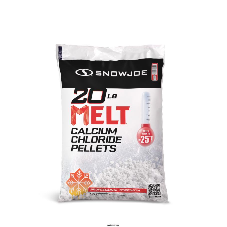 Tools | Sun Joe Snow Joe MELT20CPP Pure Calcium Chloride Ice Melt Pellets | 20-Lbs | 94% Pure X862F57