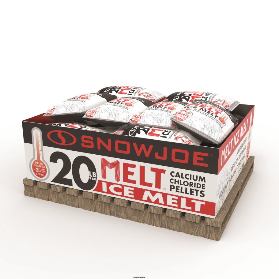 Tools | Sun Joe Snow Joe MELT20CPP Pure Calcium Chloride Ice Melt Pellets | 20-Lbs | 94% Pure X862F57