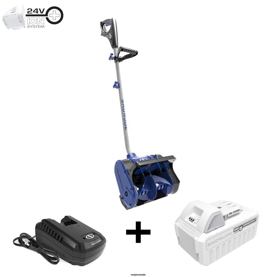Tools | Sun Joe Snow Joe 24V-SS12-XR 24-Volt* IONMAX Cordless Snow Shovel Kit | 12-inch | W/ 5.0-Ah Battery + Charger X862F702