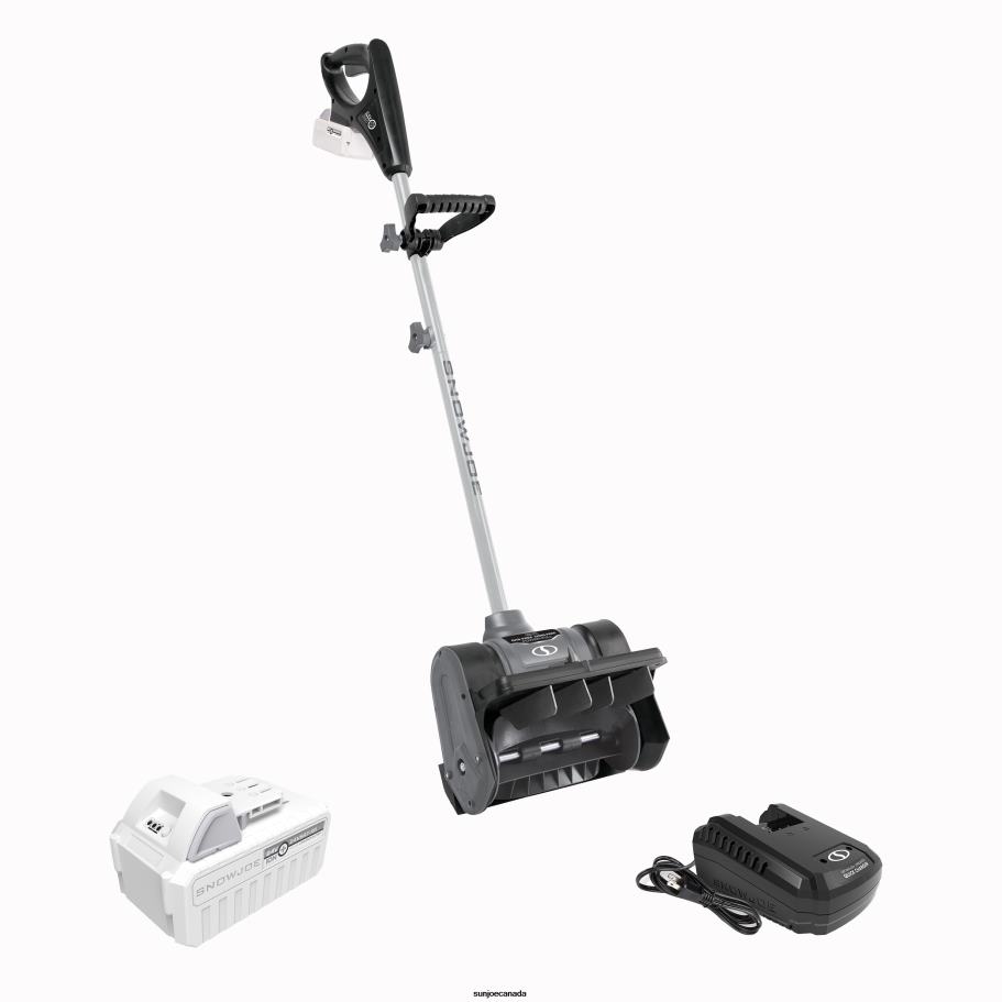 Tools | Sun Joe Snow Joe 24V-SS12-XR-GRY 24-Volt* IONMAX Cordless Snow Shovel Kit | 12-inch | W/ 5.0-Ah Battery + Charger (Gray) X862F89