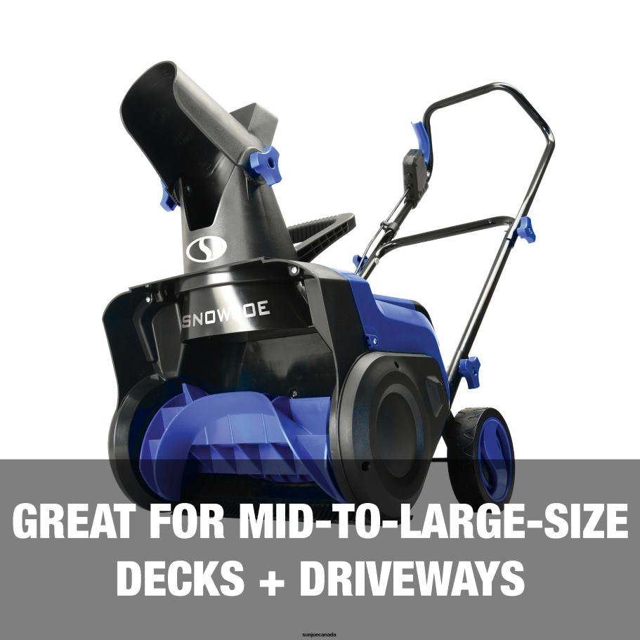 Tools | Sun Joe Snow Joe 24V-X2-SB15 48-Volt* IONMAX Cordless Single-Stage Snow Blower Kit | 15-inch | Brushless 750W Motor | W/ 2 x 4.0-Ah Batteries + Dual Port Charger X862F75