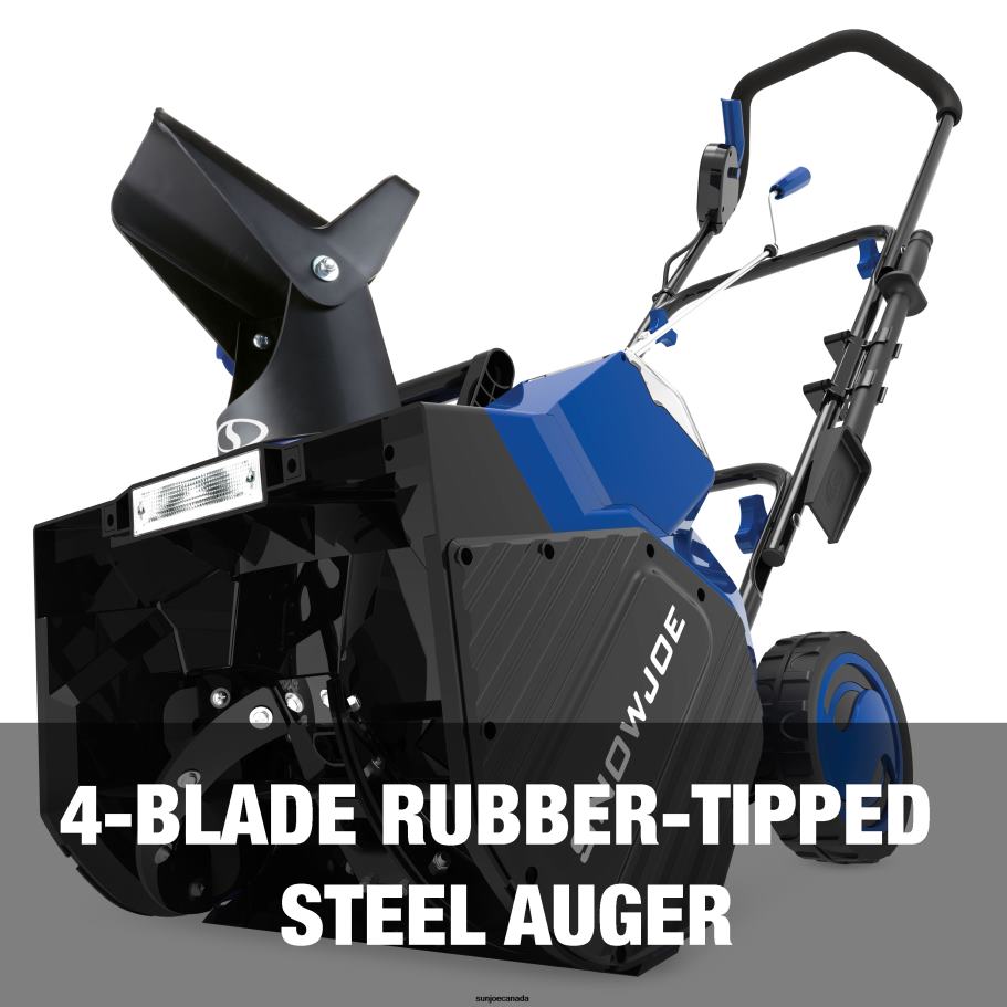 Tools | Sun Joe Snow Joe 24V-X2-SB18 48-Volt* IONMAX Cordless Snow Blower Kit | 18-Inch | W/ 2 x 4.0-Ah Batteries and Charger X862F695