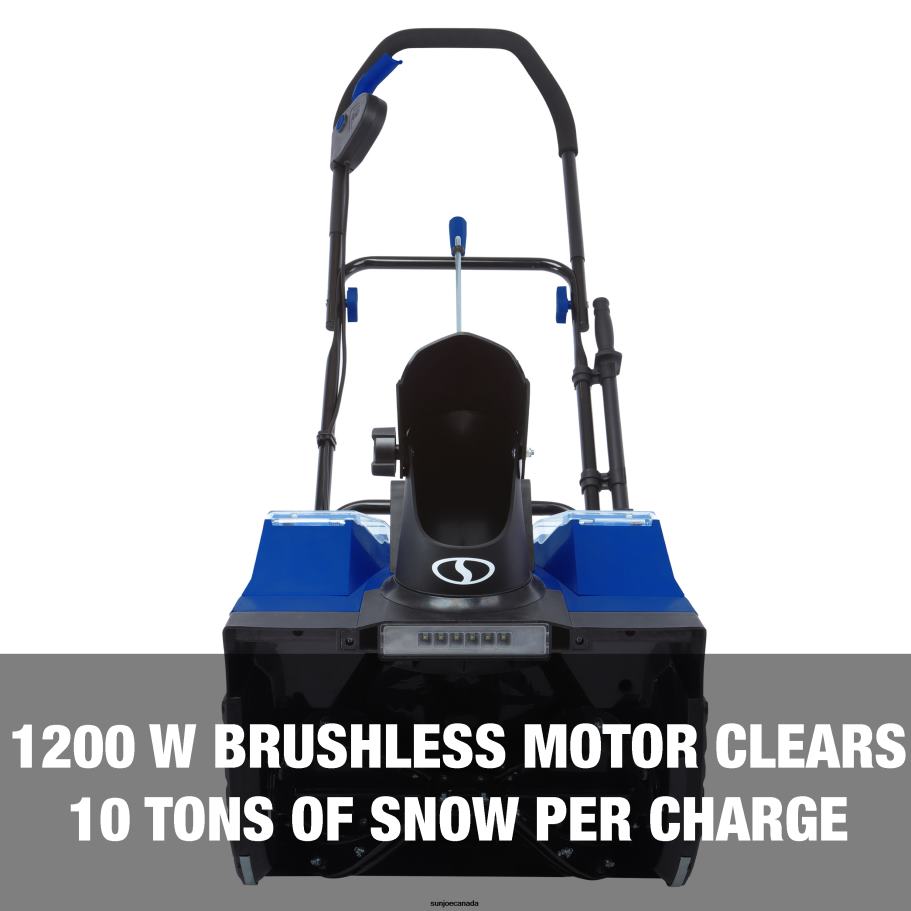 Tools | Sun Joe Snow Joe 24V-X2-SB18 48-Volt* IONMAX Cordless Snow Blower Kit | 18-Inch | W/ 2 x 4.0-Ah Batteries and Charger X862F695