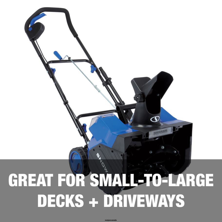 Tools | Sun Joe Snow Joe 24V-X2-SB18 48-Volt* IONMAX Cordless Snow Blower Kit | 18-Inch | W/ 2 x 4.0-Ah Batteries and Charger X862F695