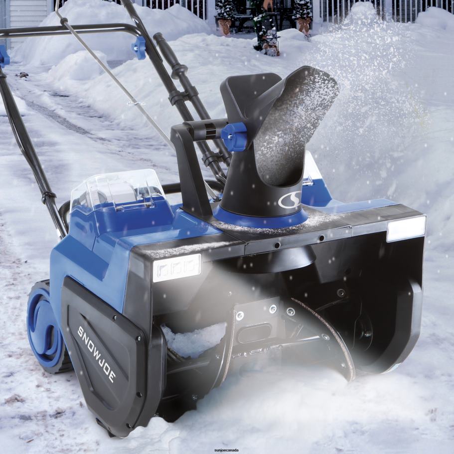 Tools | Sun Joe Snow Joe 24V-X2-SB22 48-Volt* MAX IONMAX Cordless Single-Stage Snow Blower Kit | 22-Inch | Brushless 1600W Motor | W/ 2 x 8.0-Ah High Performance Batteries + High Speed Dual Port Charg