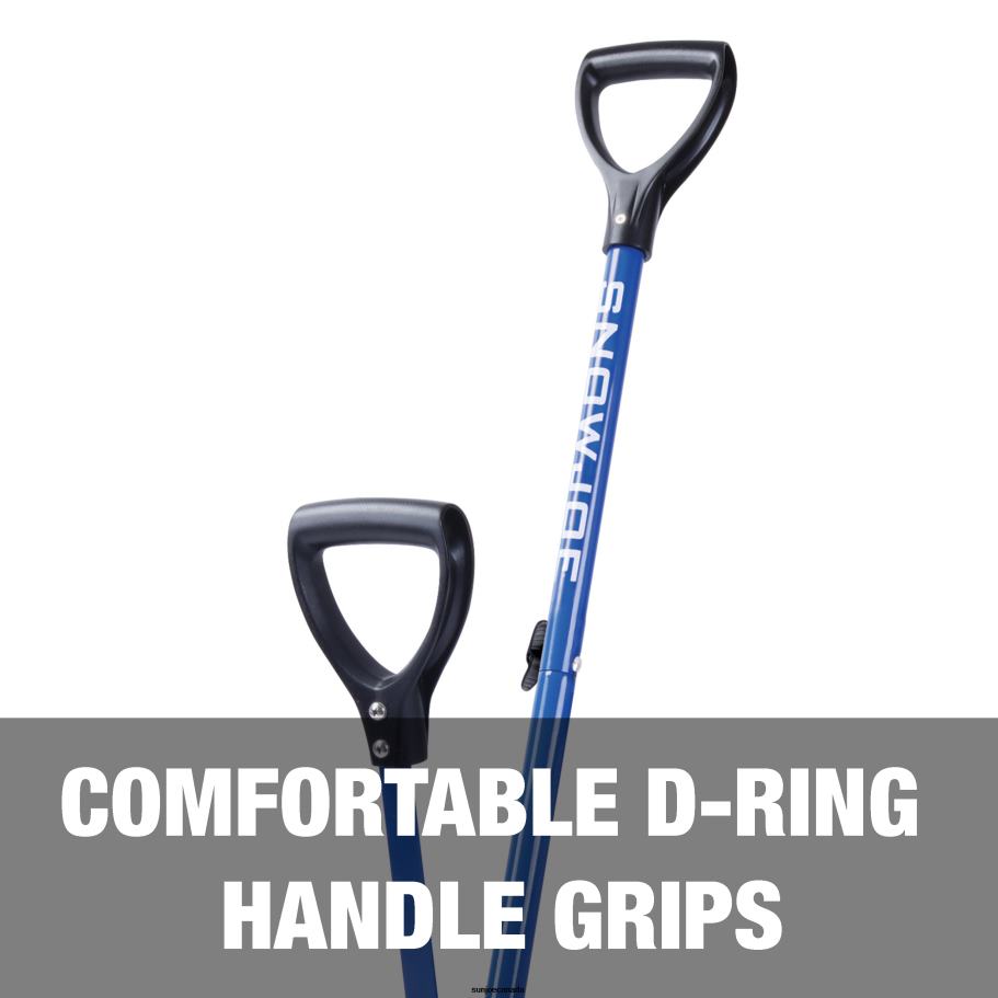 Tools | Sun Joe Snow Joe SJ-SHLV20 Shovelution Strain-Reducing Snow Shovel | 20-Inch | Spring Assisted Handle X862F109