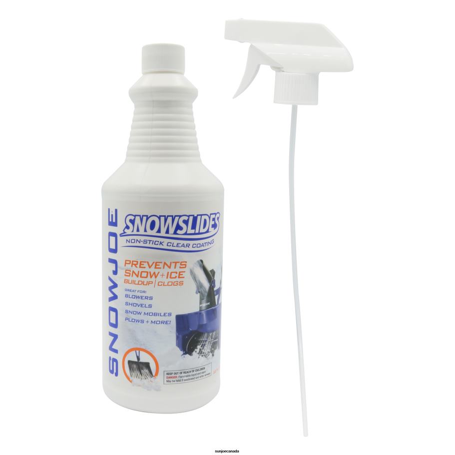 Tools | Sun Joe Snow Joe SJ-SNS01 SnowSlides Spray | 32-oz | Non-Stick | Clear Coating X862F128