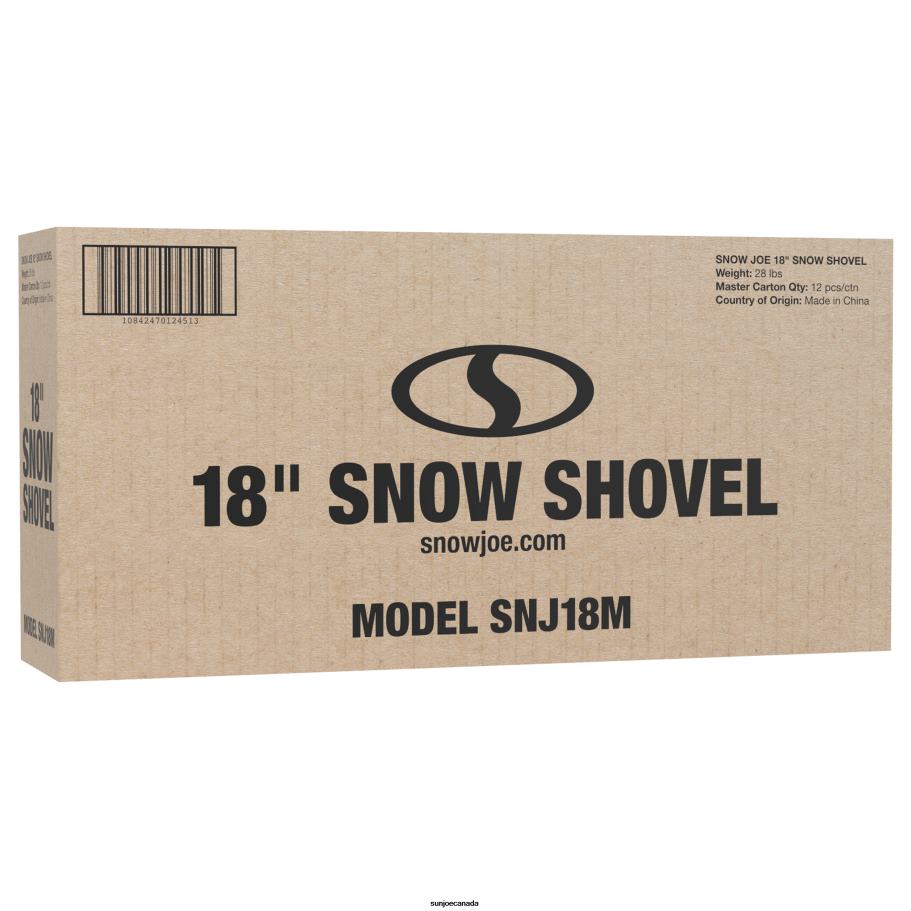 Tools | Sun Joe Snow Joe SNJ18M Combination Snow Shovel Pusher | Aluminum Wear Strip | 18-In (Retail Ready) X862F132